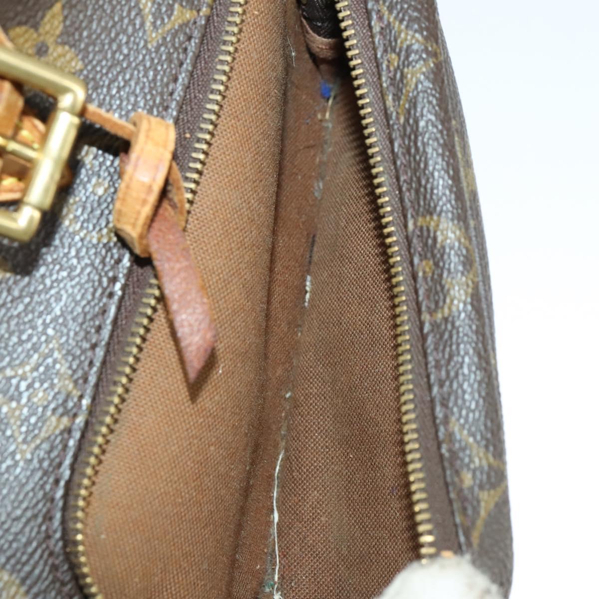 LOUIS VUITTON Monogram Montsouris MM Backpack M51136 LV Auth BA9729