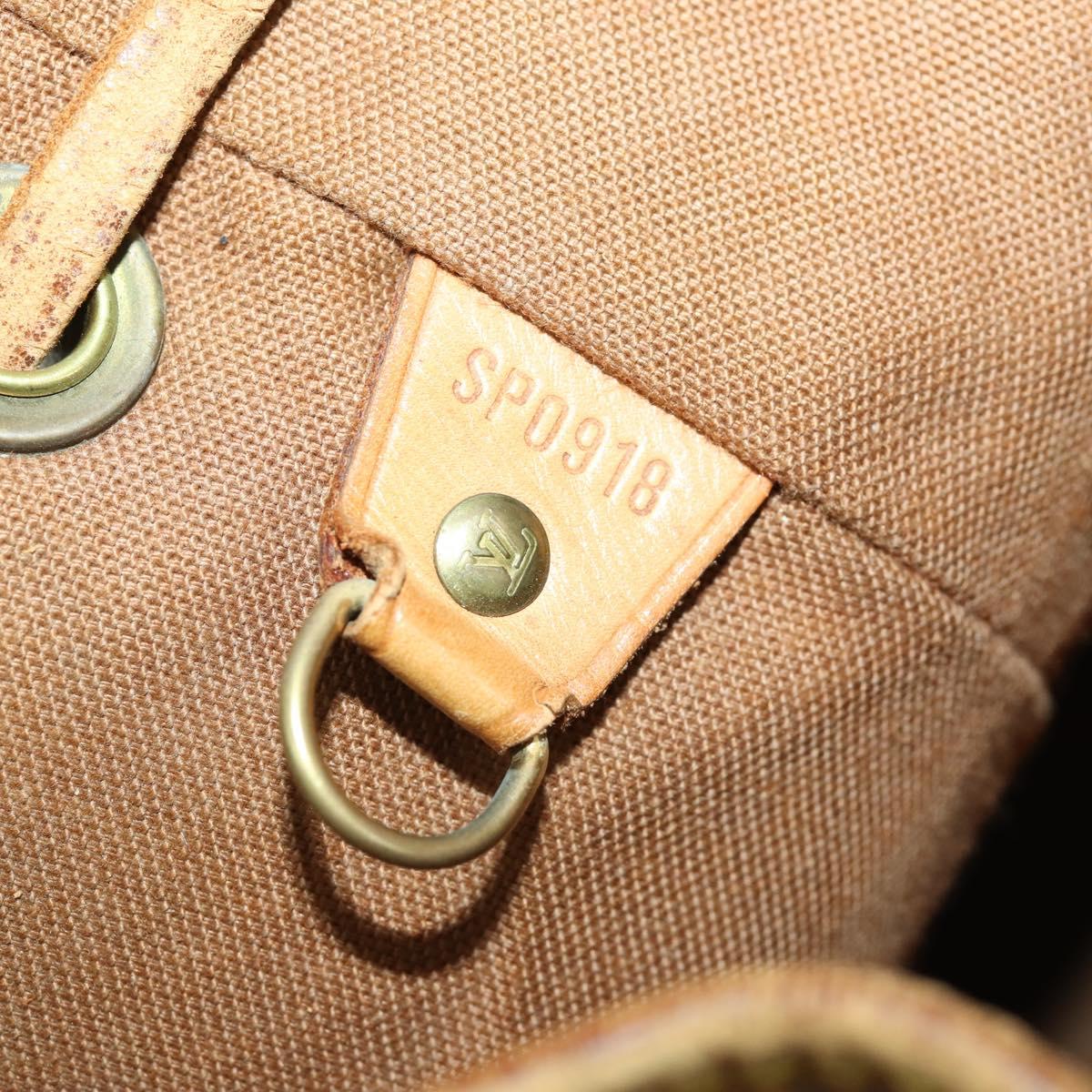 LOUIS VUITTON Monogram Montsouris MM Backpack M51136 LV Auth BA9729