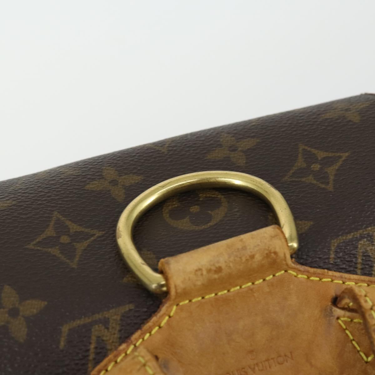 LOUIS VUITTON Monogram Montsouris MM Backpack M51136 LV Auth BA9729
