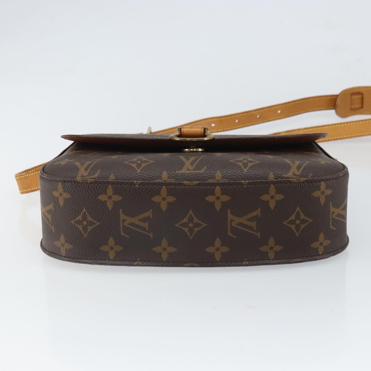 LOUIS VUITTON Monogram Saint Cloud GM Shoulder Bag M51242 LV Auth BA9744