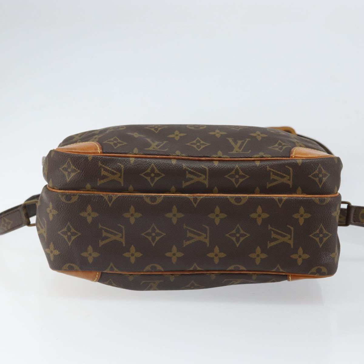 LOUIS VUITTON Monogram Nile Shoulder Bag M45244 LV Auth BA9747
