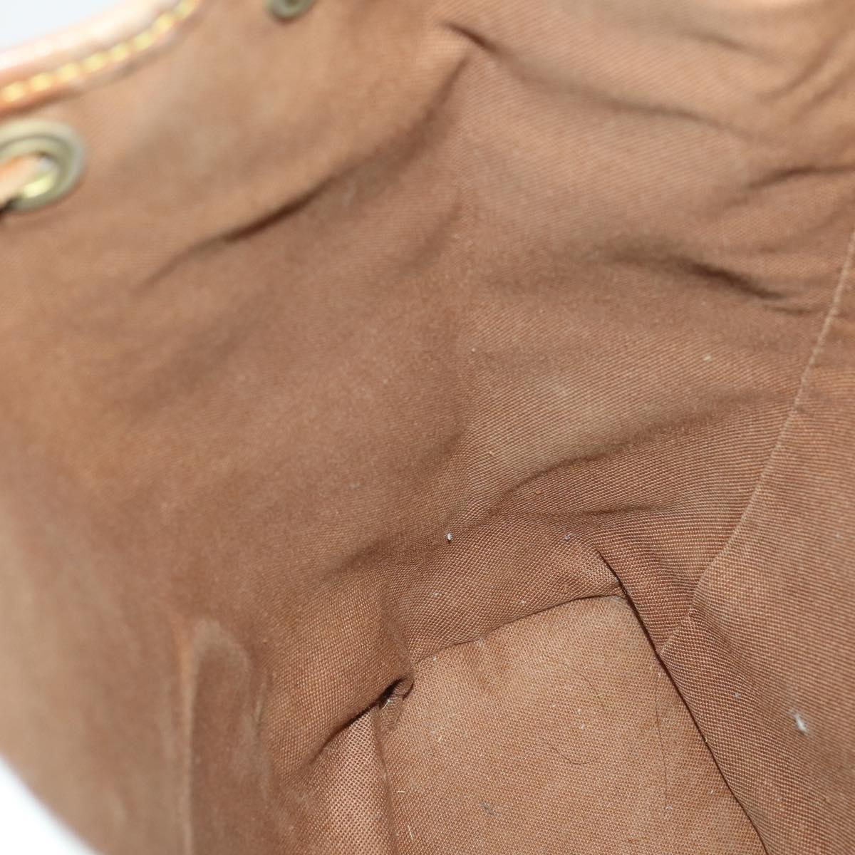 LOUIS VUITTON Monogram Montsouris MM Backpack M51136 LV Auth BA9748A