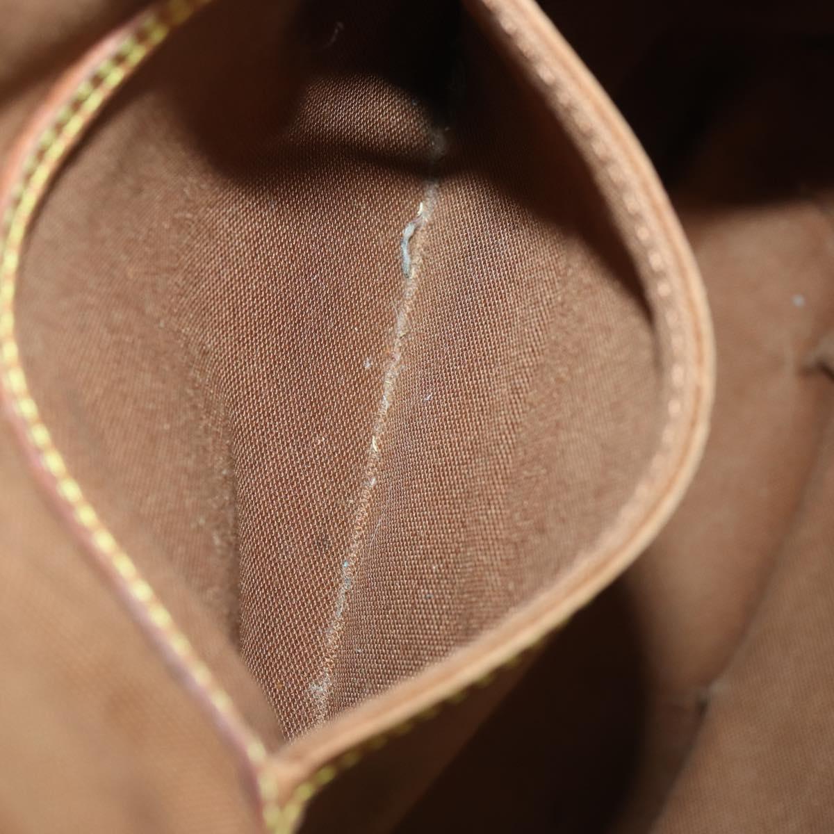 LOUIS VUITTON Monogram Montsouris MM Backpack M51136 LV Auth BA9748A