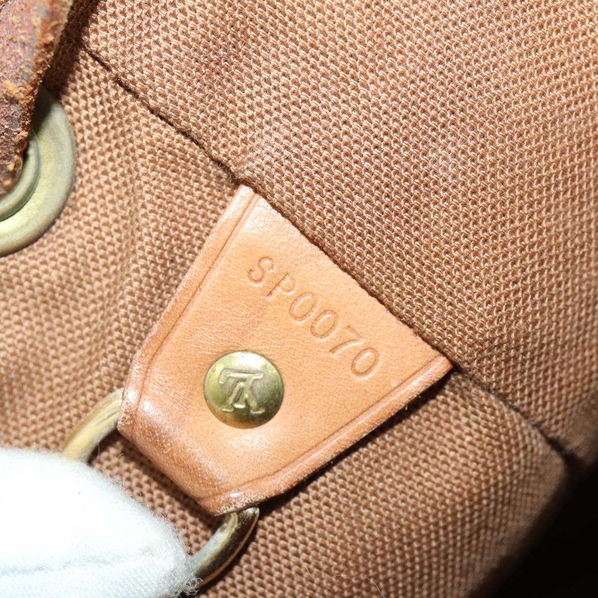 LOUIS VUITTON Monogram Montsouris MM Backpack M51136 LV Auth BA9748A