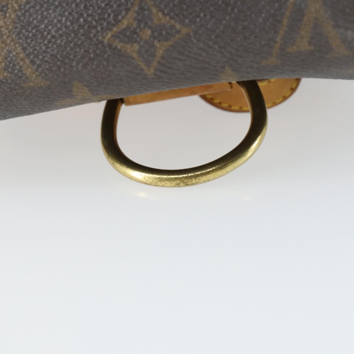 LOUIS VUITTON Monogram Montsouris MM Backpack M51136 LV Auth BA9748A