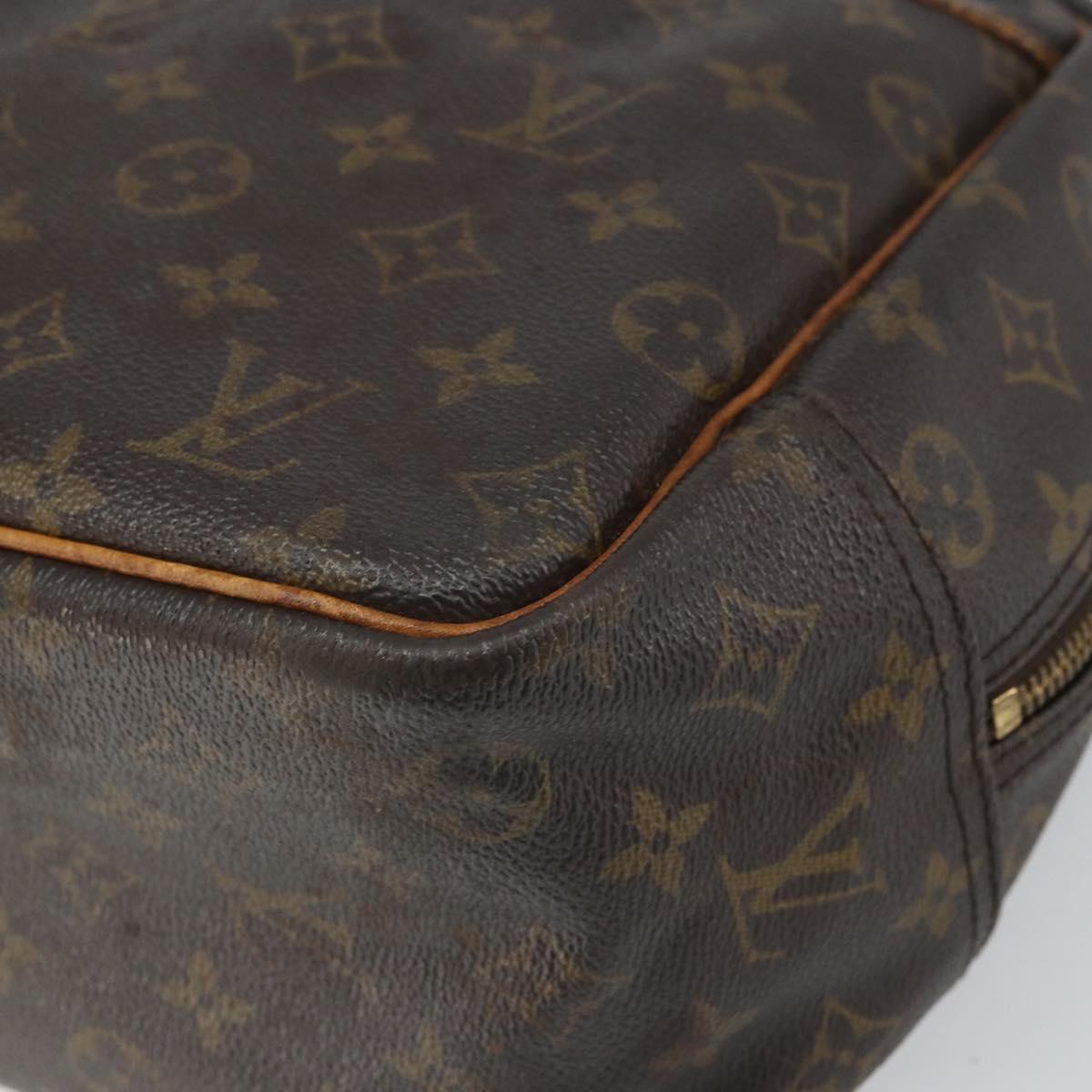 LOUIS VUITTON Monogram Deauville Hand Bag M47270 LV Auth BA9753