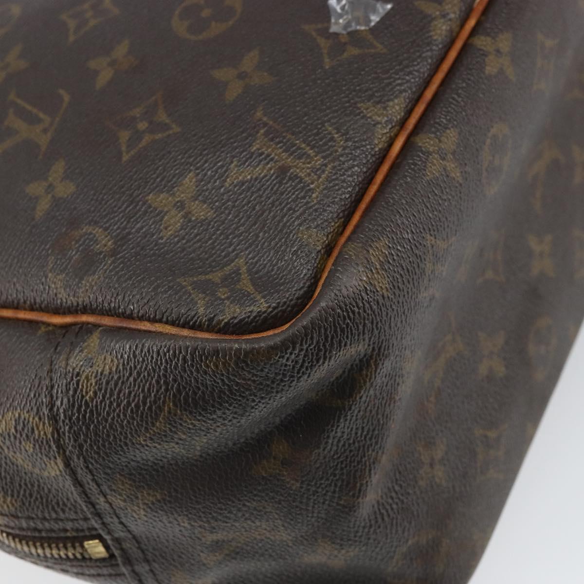 LOUIS VUITTON Monogram Deauville Hand Bag M47270 LV Auth BA9753