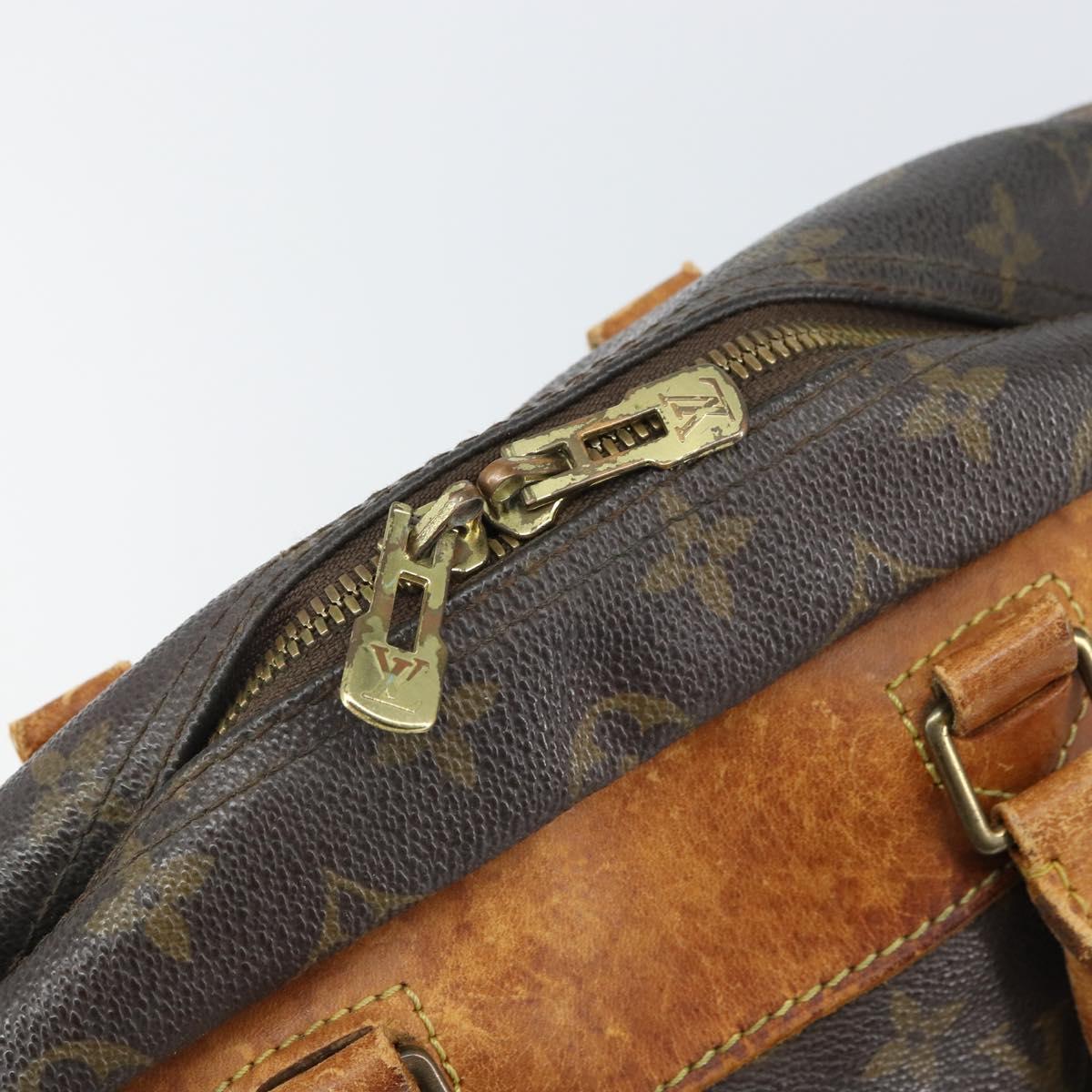 LOUIS VUITTON Monogram Deauville Hand Bag M47270 LV Auth BA9753