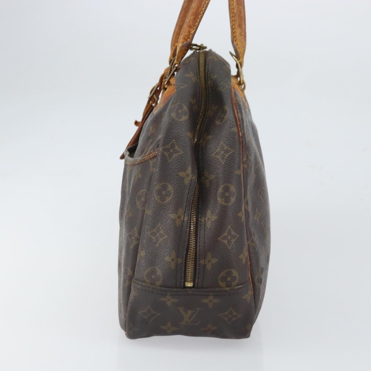 LOUIS VUITTON Monogram Deauville Hand Bag M47270 LV Auth BA9753
