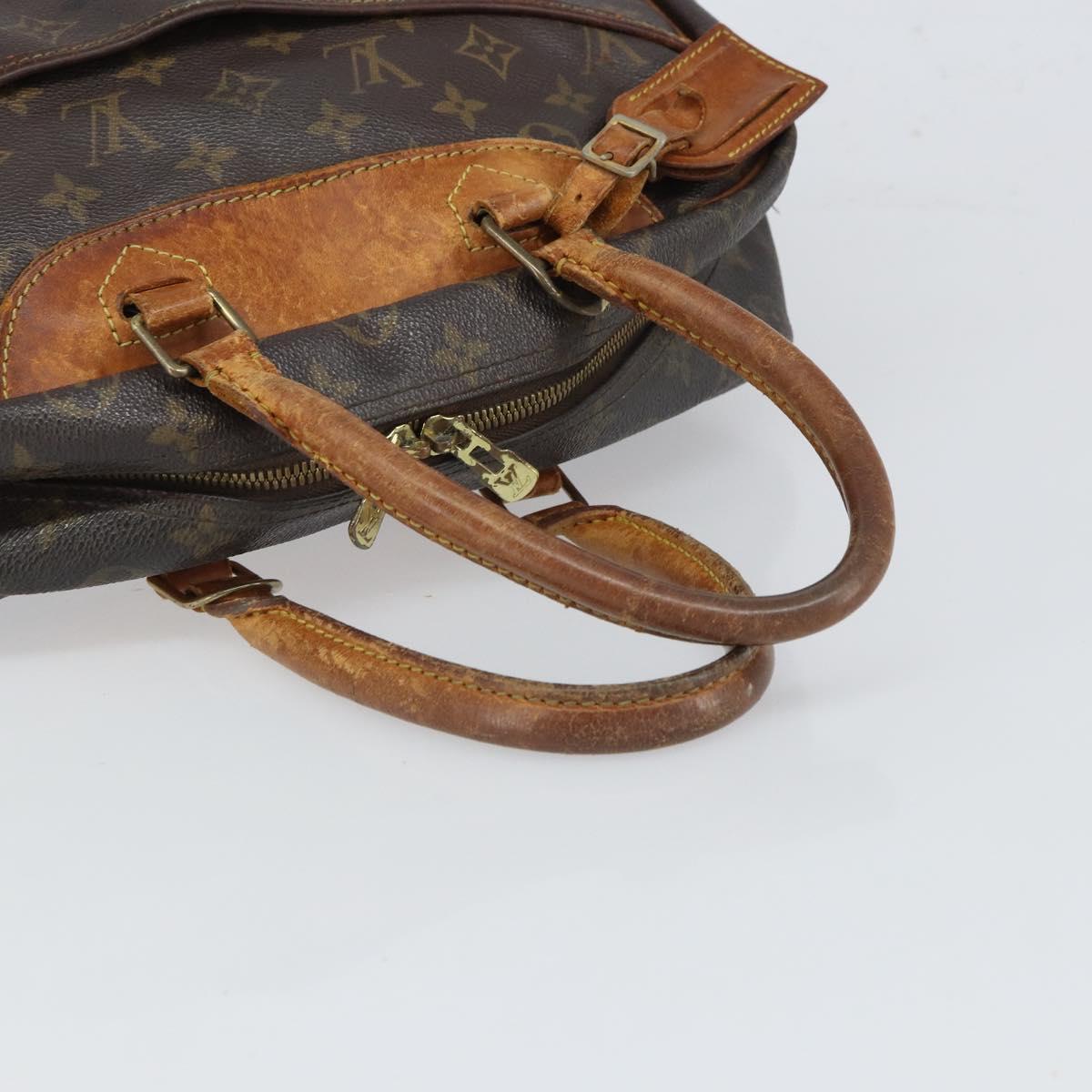 LOUIS VUITTON Monogram Deauville Hand Bag M47270 LV Auth BA9753