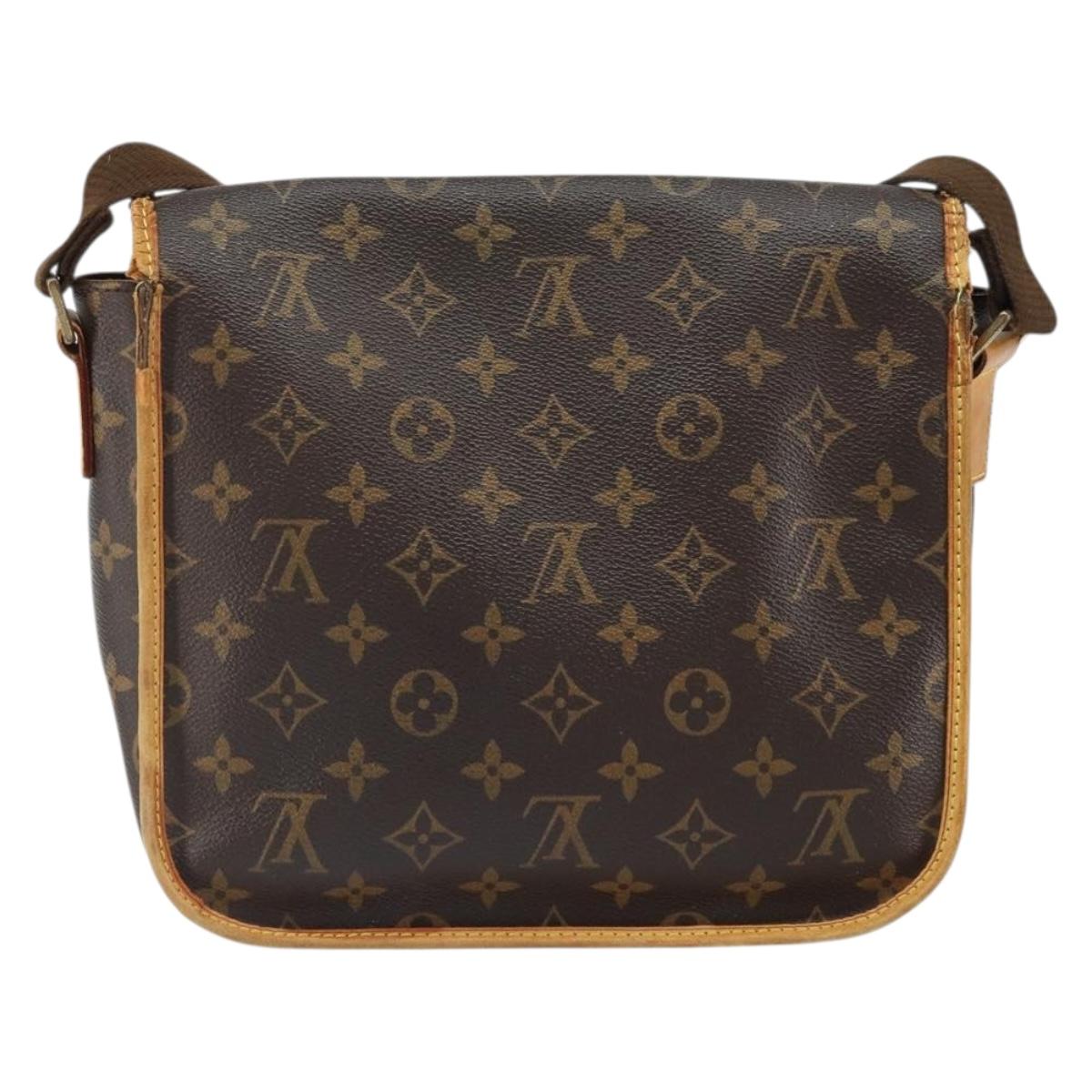 LOUIS VUITTON Monogram Messenger Bosphore PM Shoulder Bag M40106 LV Auth BA9755