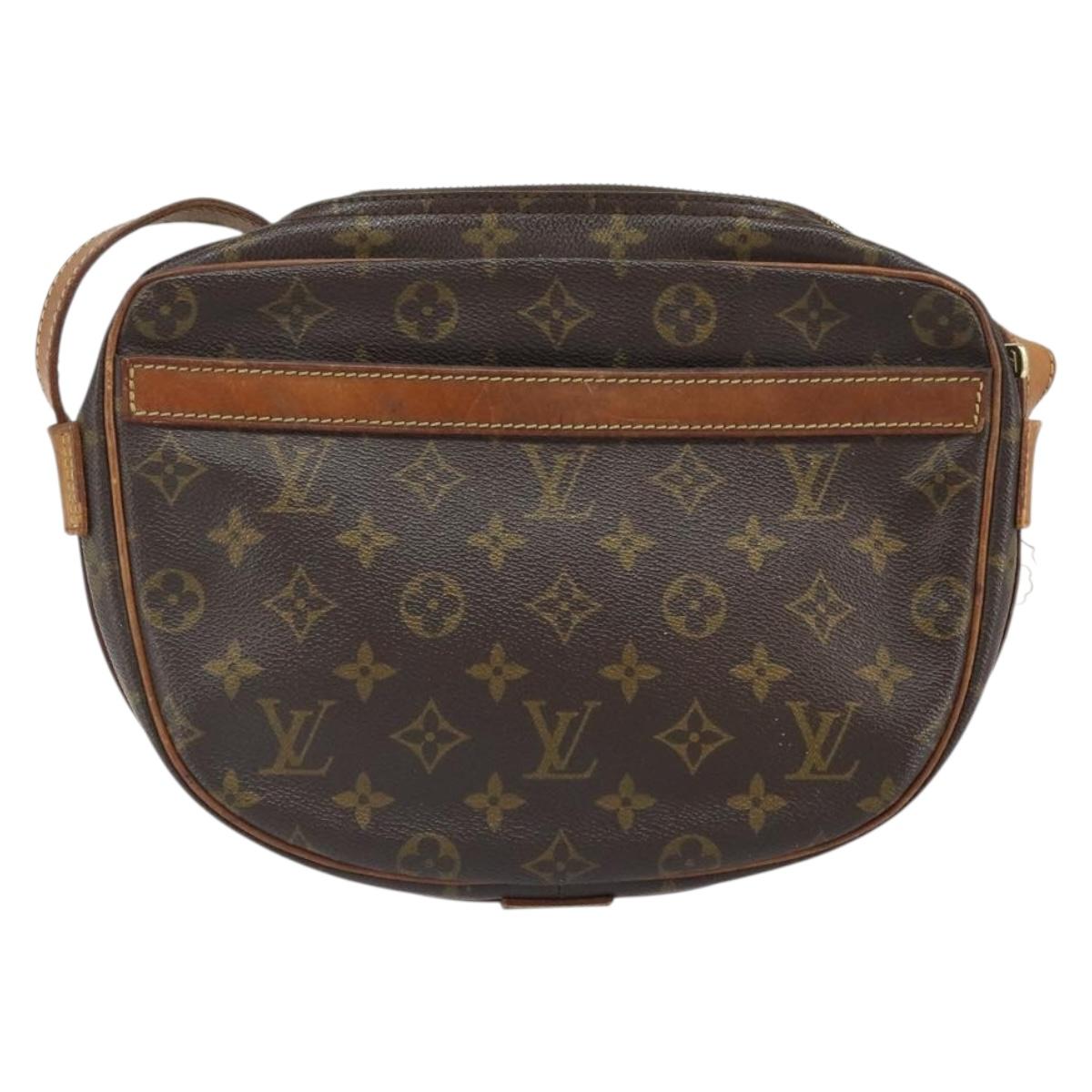 LOUIS VUITTON Monogram Jeune Fille GM Shoulder Bag M51225 LV Auth BA9756