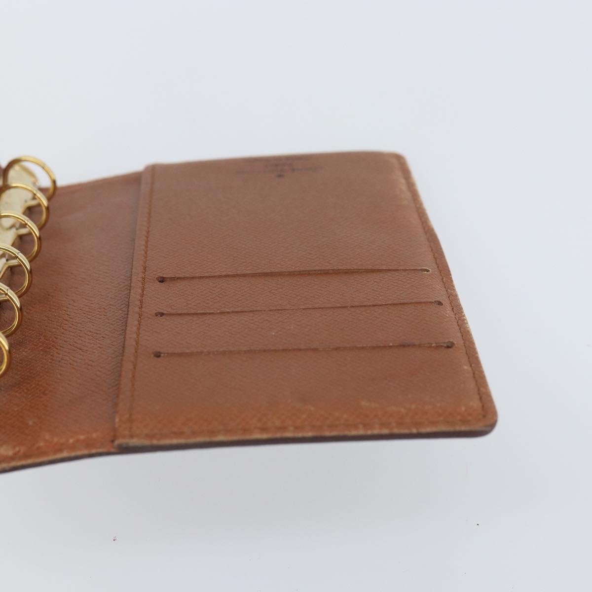 LOUIS VUITTON Monogram Agenda PM Day Planner Cover R20005 LV Auth BA9758