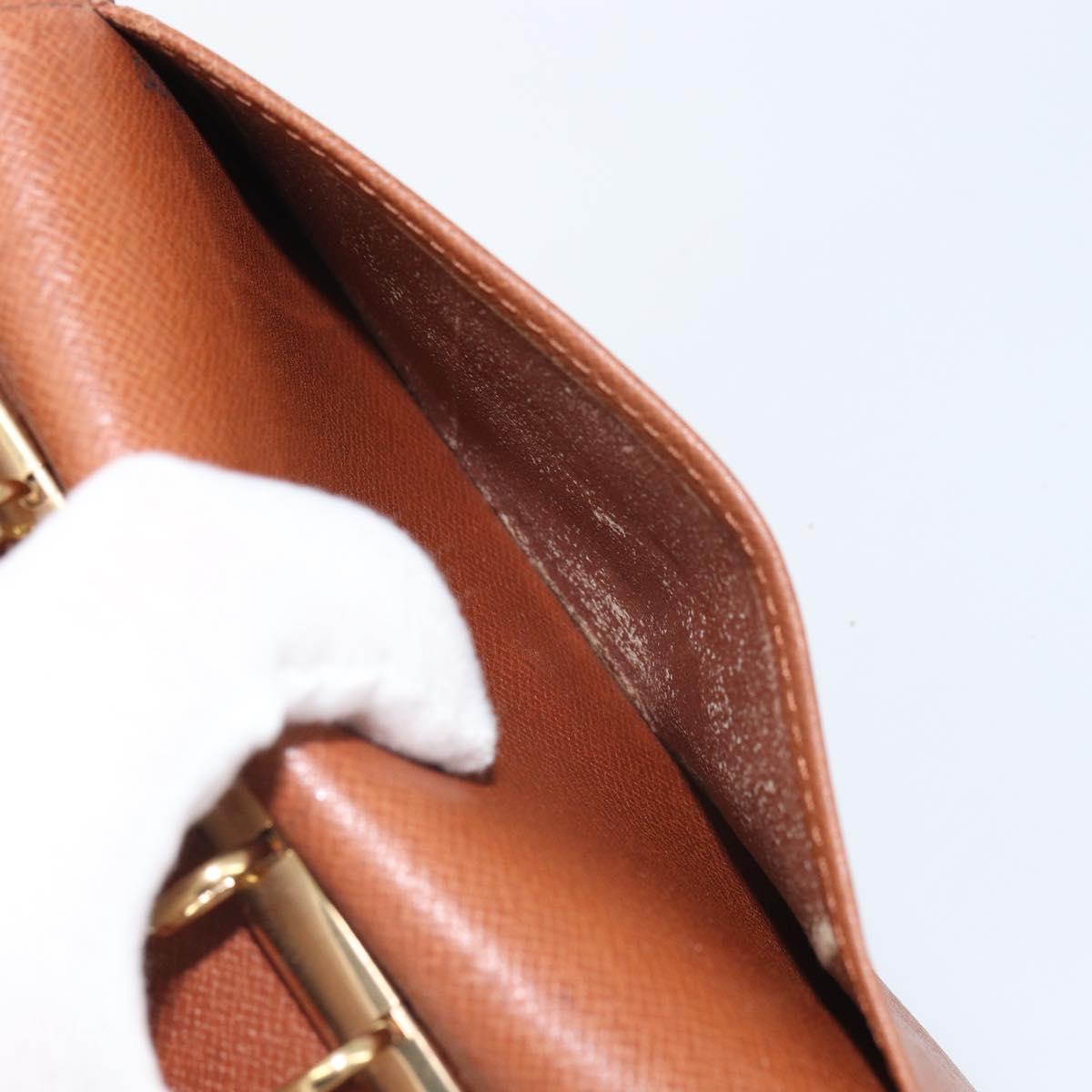 LOUIS VUITTON Monogram Agenda PM Day Planner Cover R20005 LV Auth BA9758