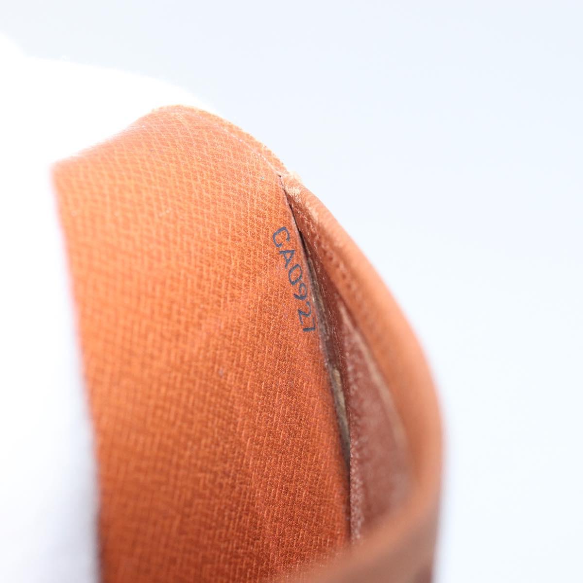 LOUIS VUITTON Monogram Agenda PM Day Planner Cover R20005 LV Auth BA9758