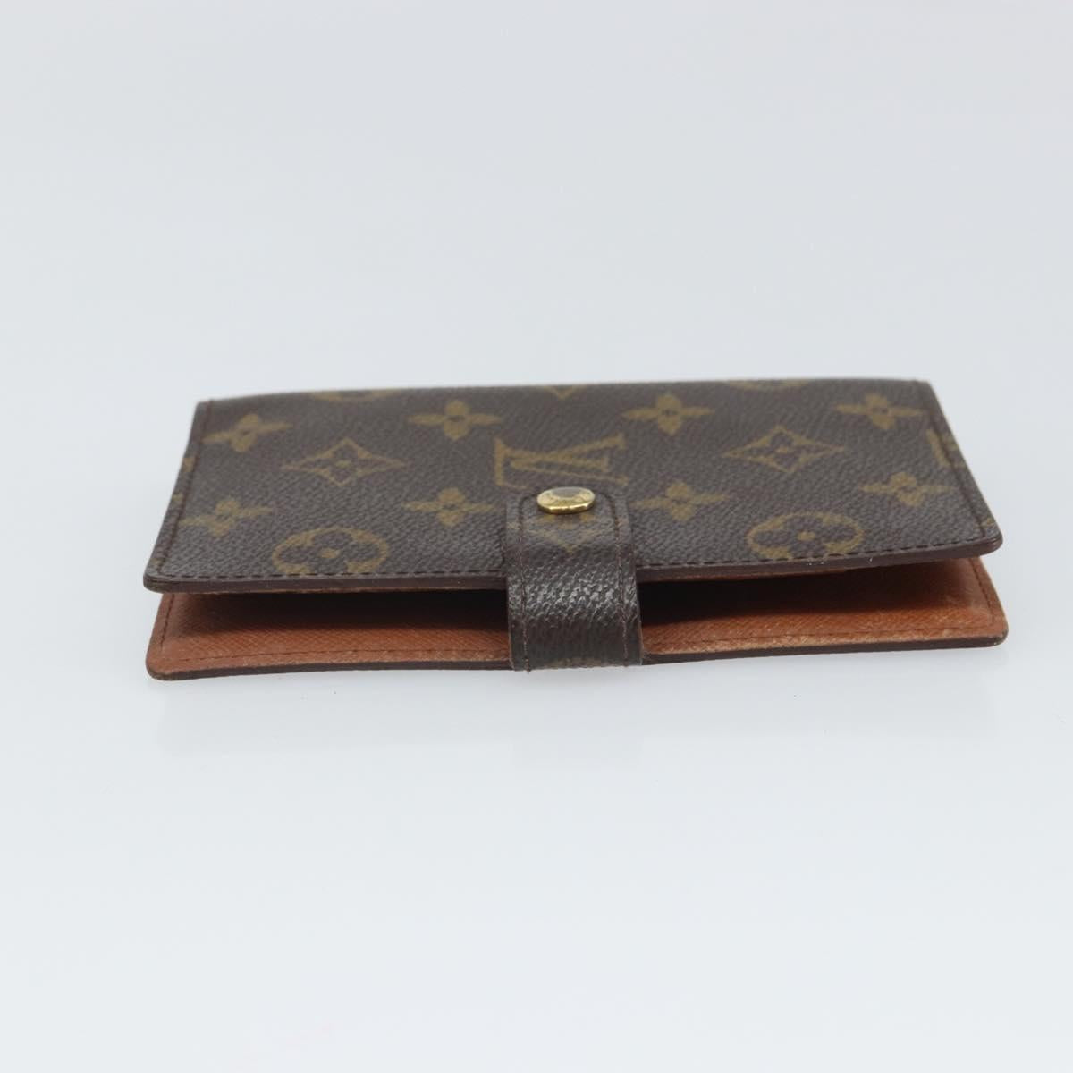 LOUIS VUITTON Monogram Agenda PM Day Planner Cover R20005 LV Auth BA9758
