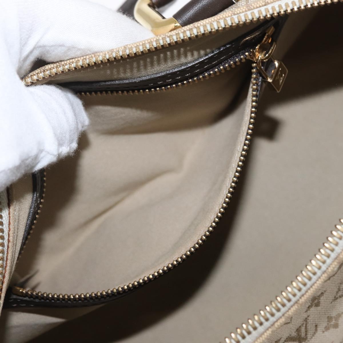 LOUIS VUITTON Monogram Mini Alma Ron Hand Bag Khaki M92206 LV Auth BA9759