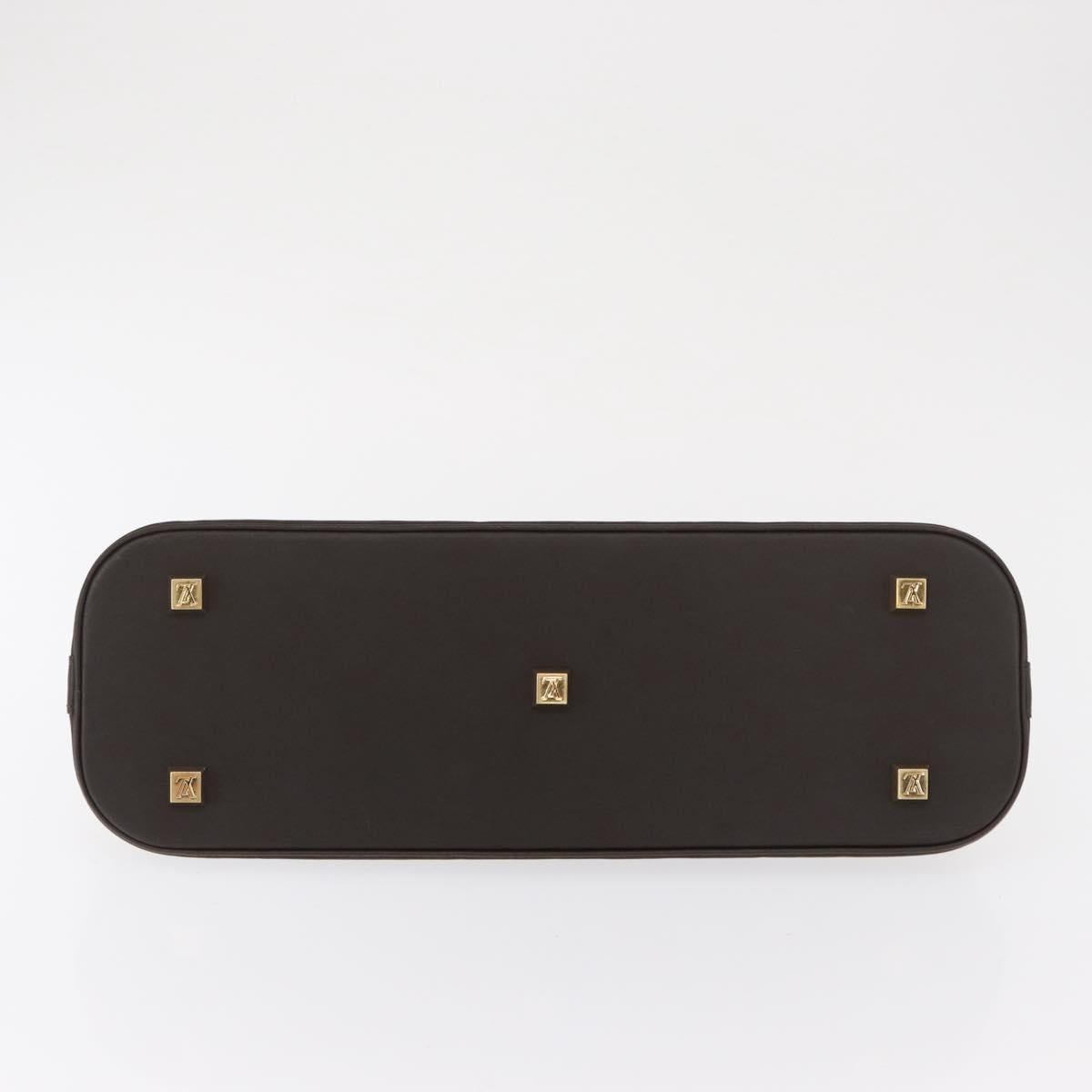 LOUIS VUITTON Monogram Mini Alma Ron Hand Bag Khaki M92206 LV Auth BA9759