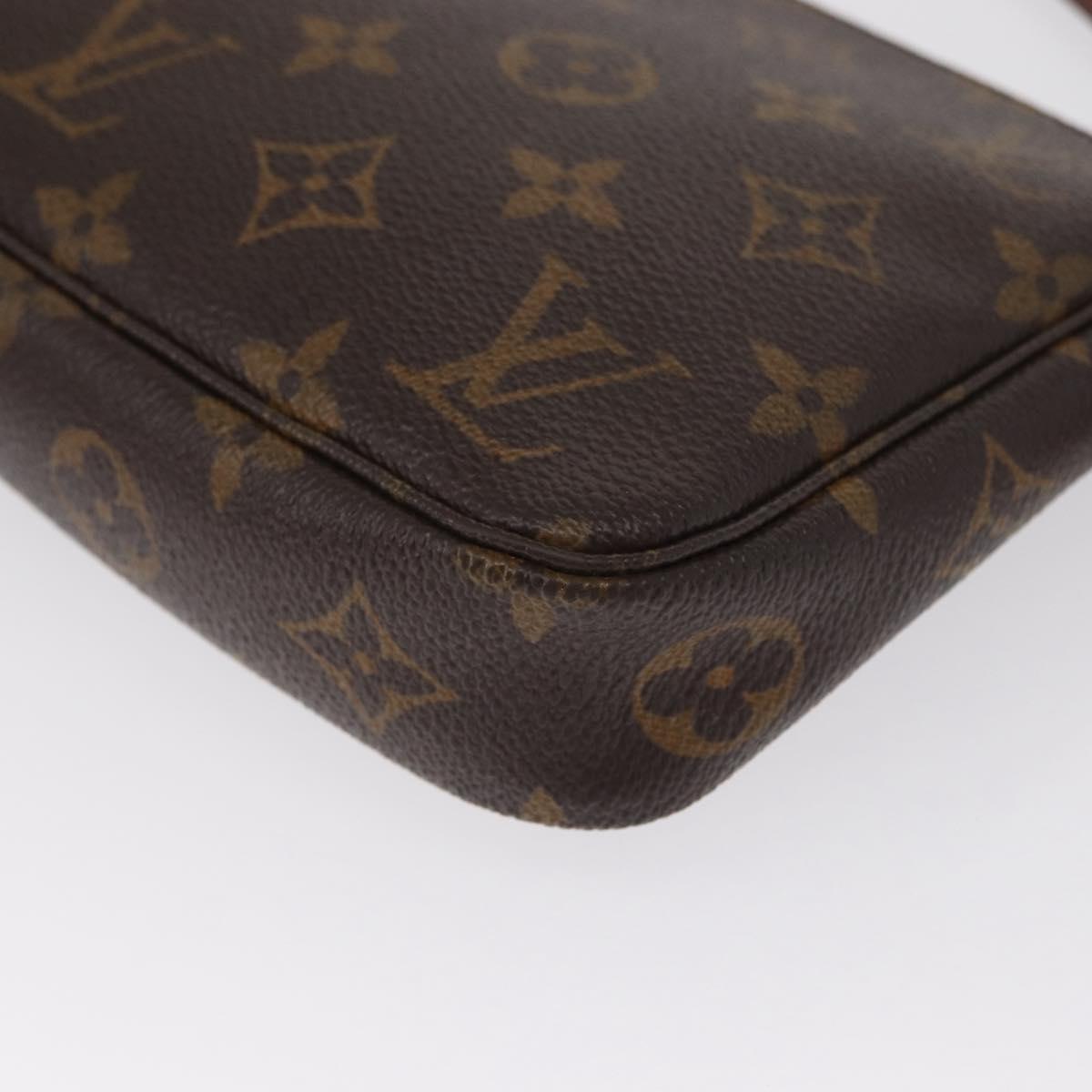 LOUIS VUITTON Monogram Pochette Accessoires Pouch M51980 LV Auth BA9764