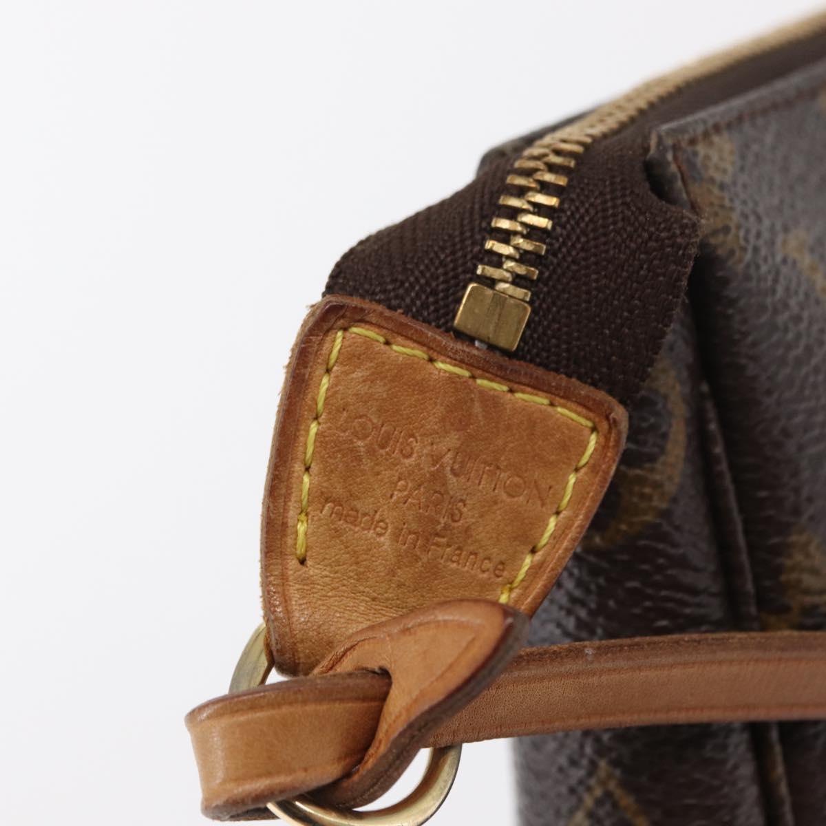 LOUIS VUITTON Monogram Pochette Accessoires Pouch M51980 LV Auth BA9764