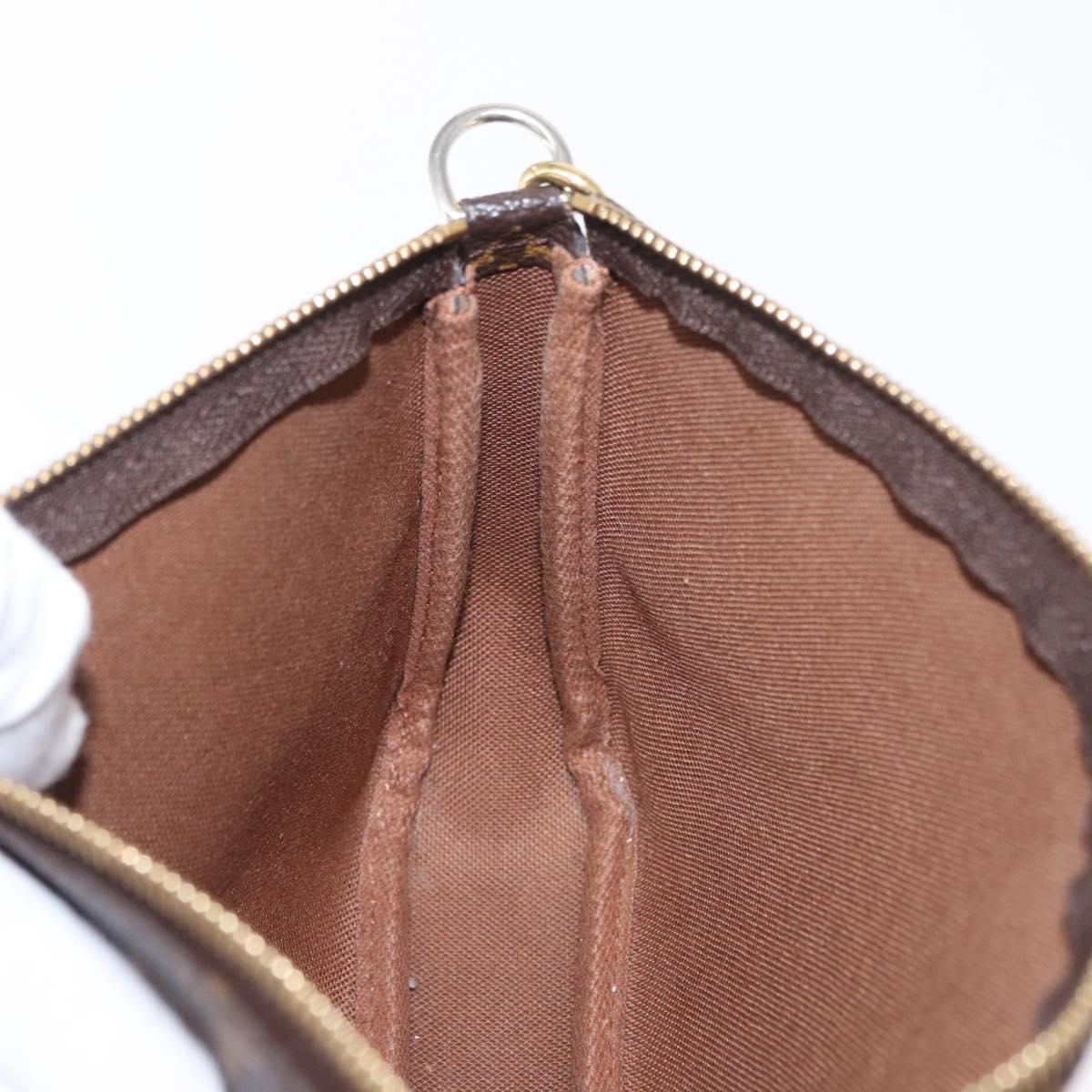 LOUIS VUITTON Monogram Pochette Accessoires Pouch M51980 LV Auth BA9764