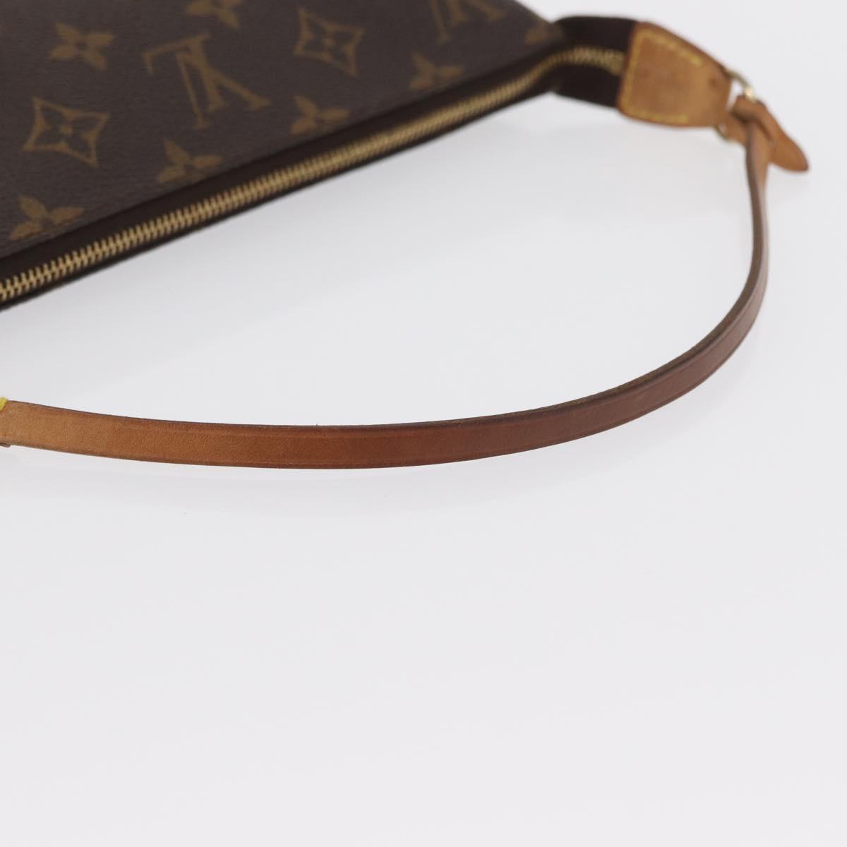 LOUIS VUITTON Monogram Pochette Accessoires Pouch M51980 LV Auth BA9764