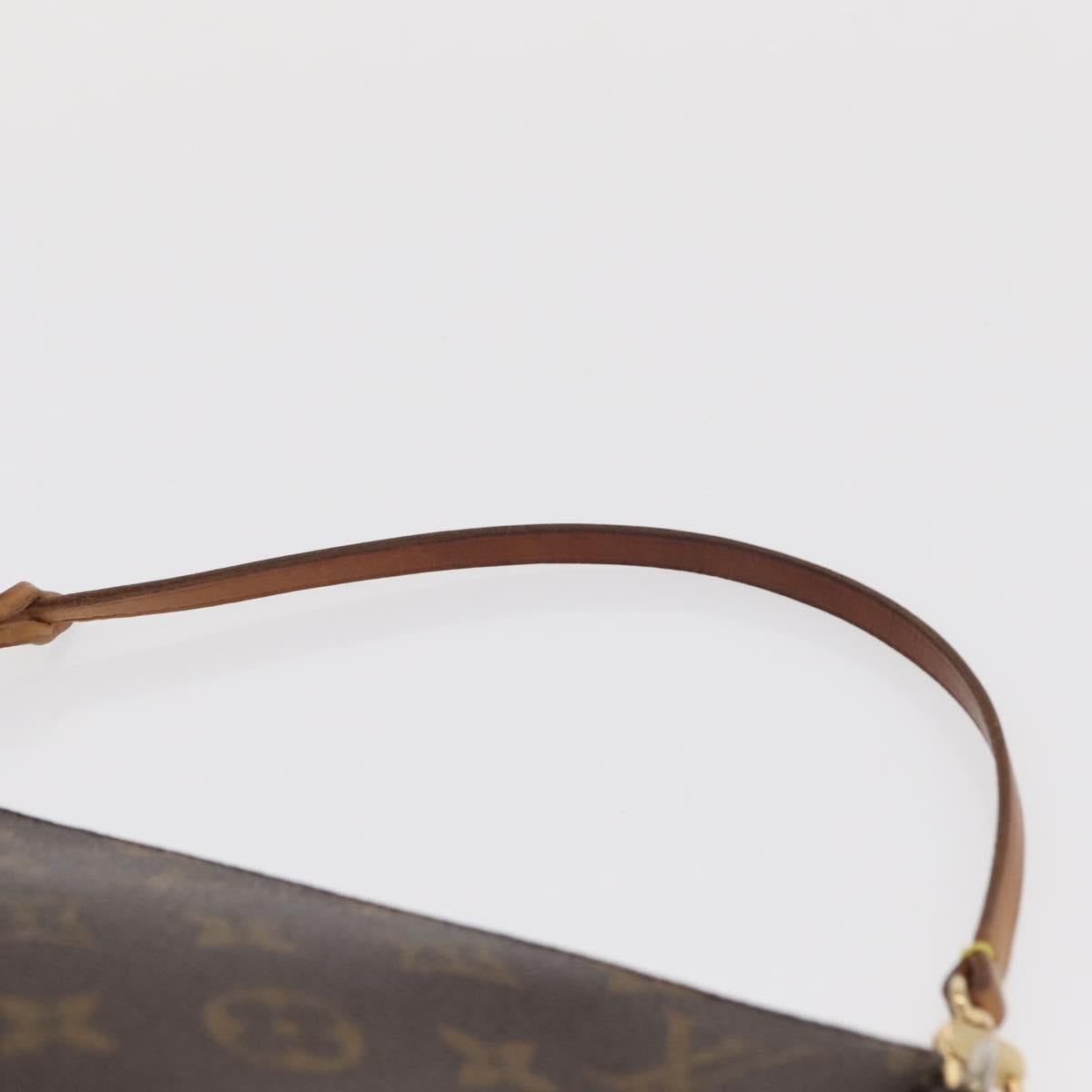 LOUIS VUITTON Monogram Pochette Accessoires Pouch M51980 LV Auth BA9764