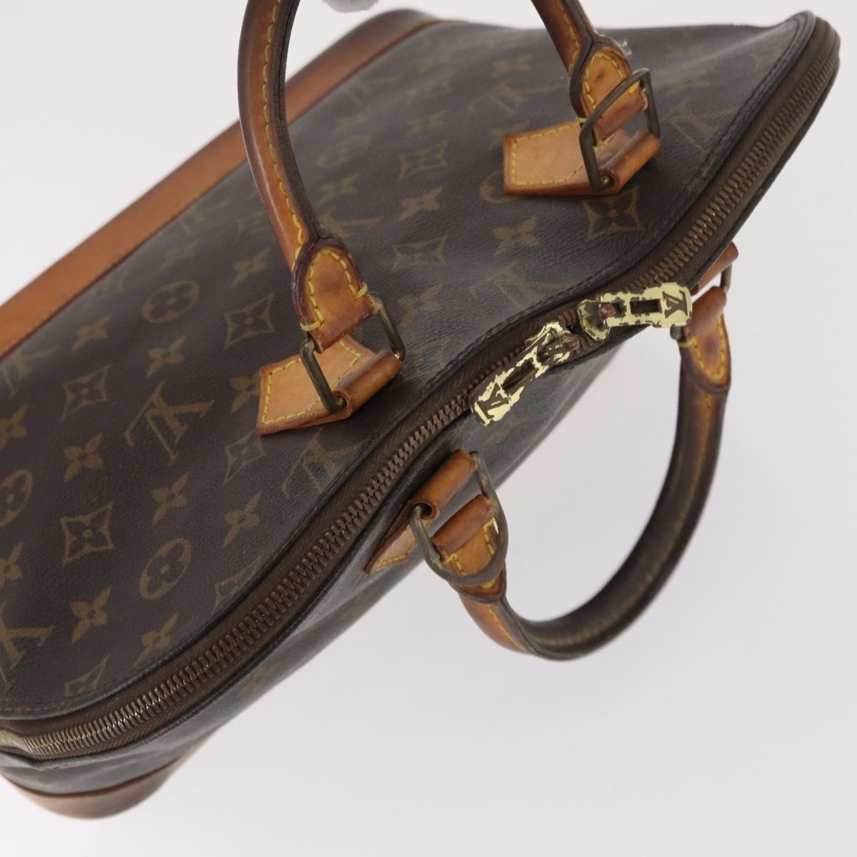 LOUIS VUITTON Monogram Alma Hand Bag M51130 LV Auth BA9765