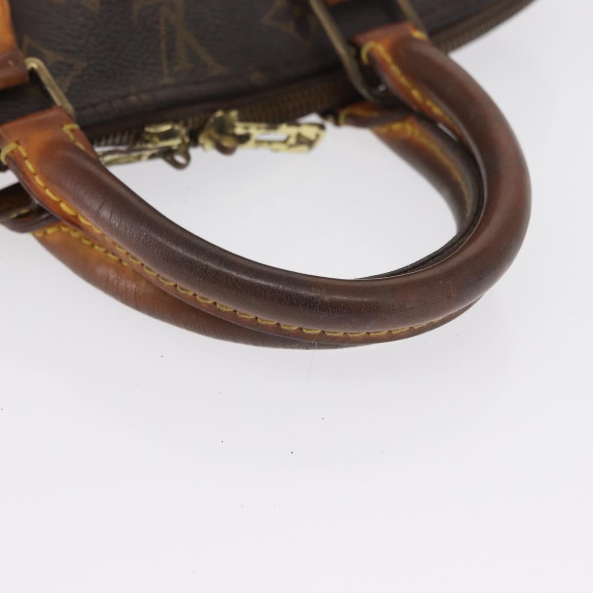 LOUIS VUITTON Monogram Alma Hand Bag M51130 LV Auth BA9765