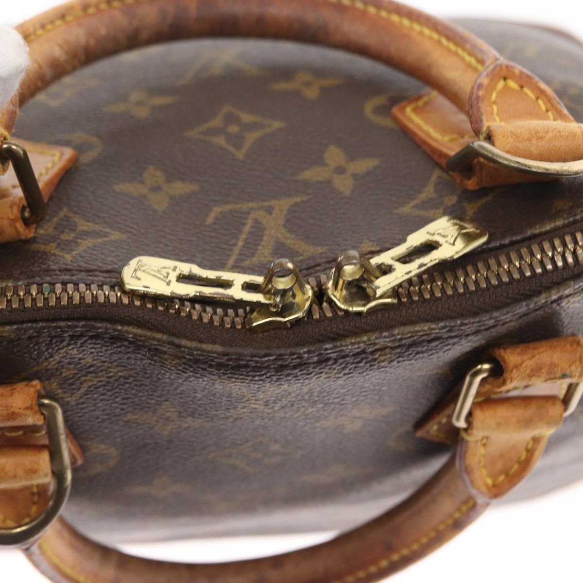LOUIS VUITTON Monogram Alma Hand Bag M51130 LV Auth BA9766