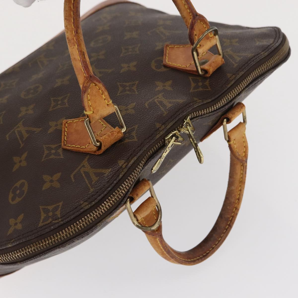 LOUIS VUITTON Monogram Alma Hand Bag M51130 LV Auth BA9766