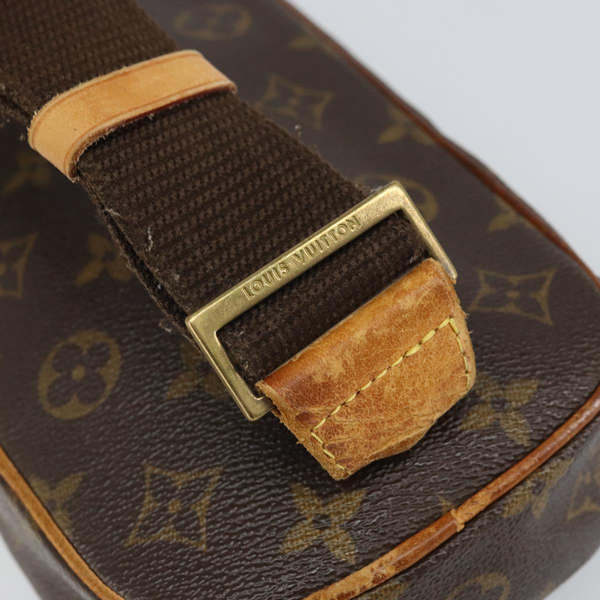 LOUIS VUITTON Monogram Pochette Gange Shoulder Bag M51870 LV Auth BA9769