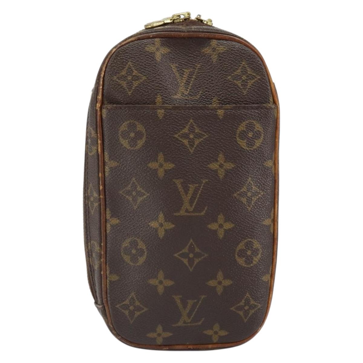 LOUIS VUITTON Monogram Pochette Gange Shoulder Bag M51870 LV Auth BA9769