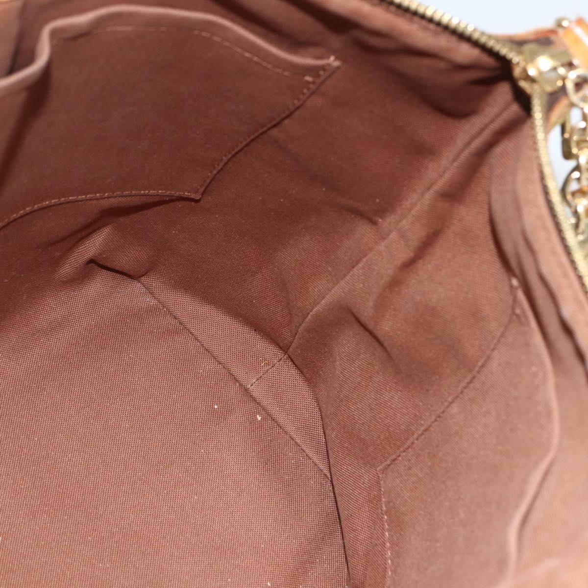 LOUIS VUITTON Monogram Palermo PM Tote Bag M40145 LV Auth BA9770
