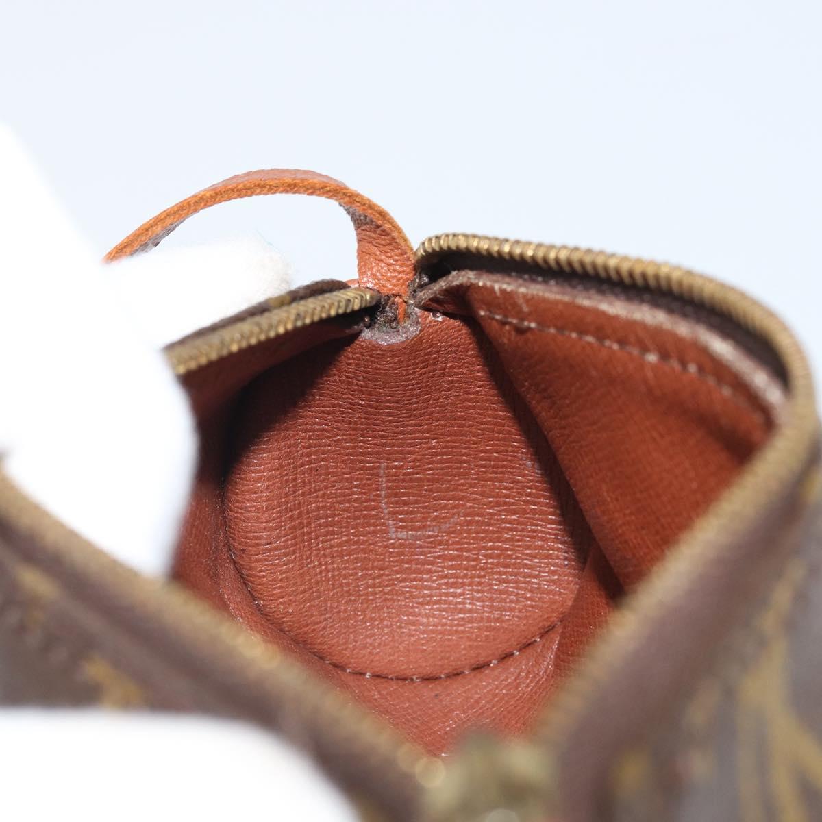 LOUIS VUITTON Monogram Papillon Pouch LV Auth BA9774