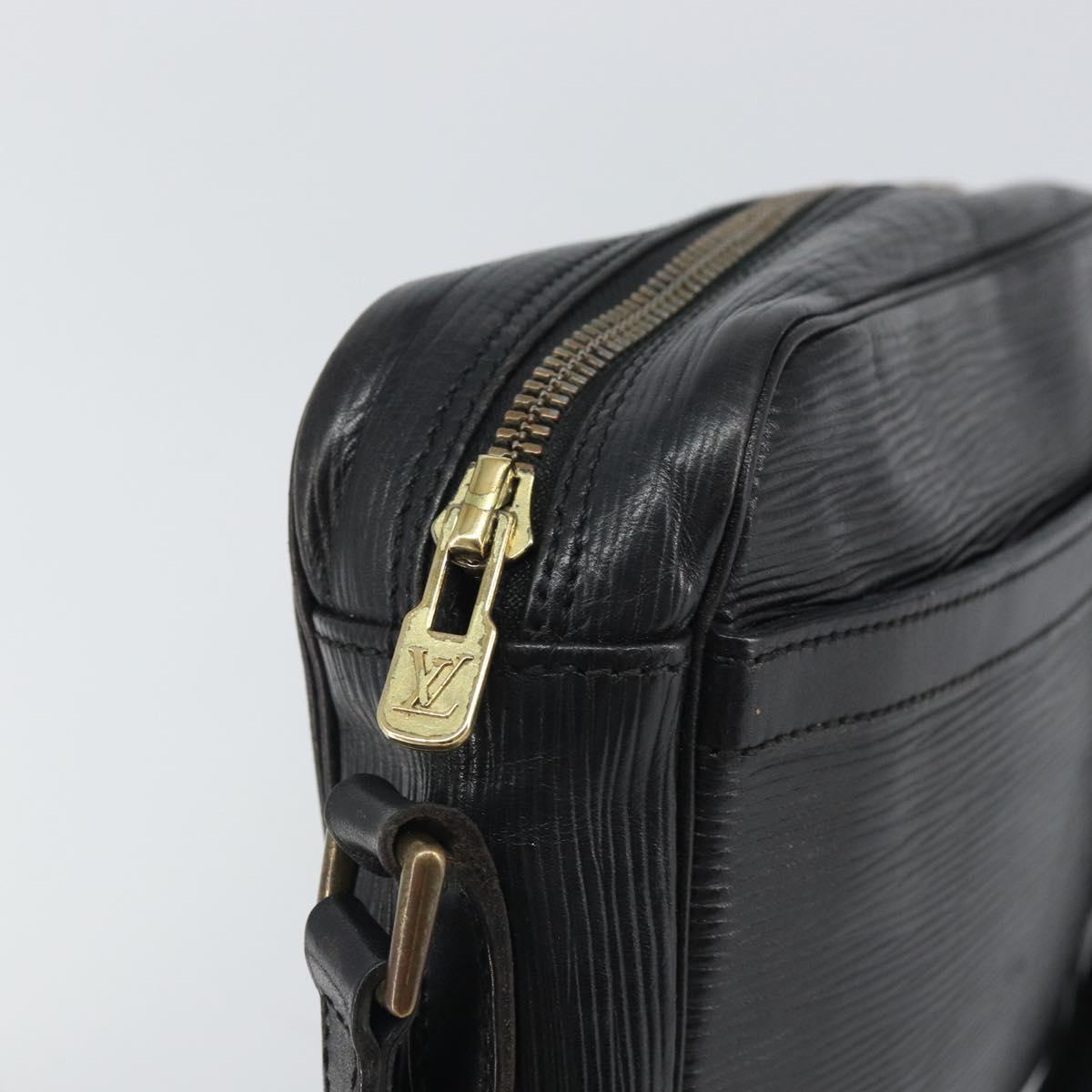 LOUIS VUITTON Epi Trocadero 23 Shoulder Bag Black M52302 LV Auth BA9777