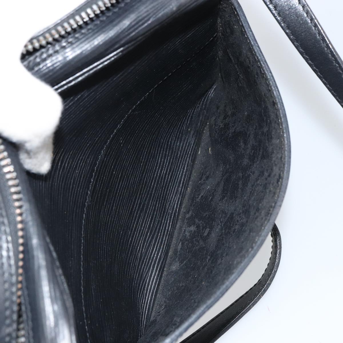 LOUIS VUITTON Epi Trocadero 23 Shoulder Bag Black M52302 LV Auth BA9777