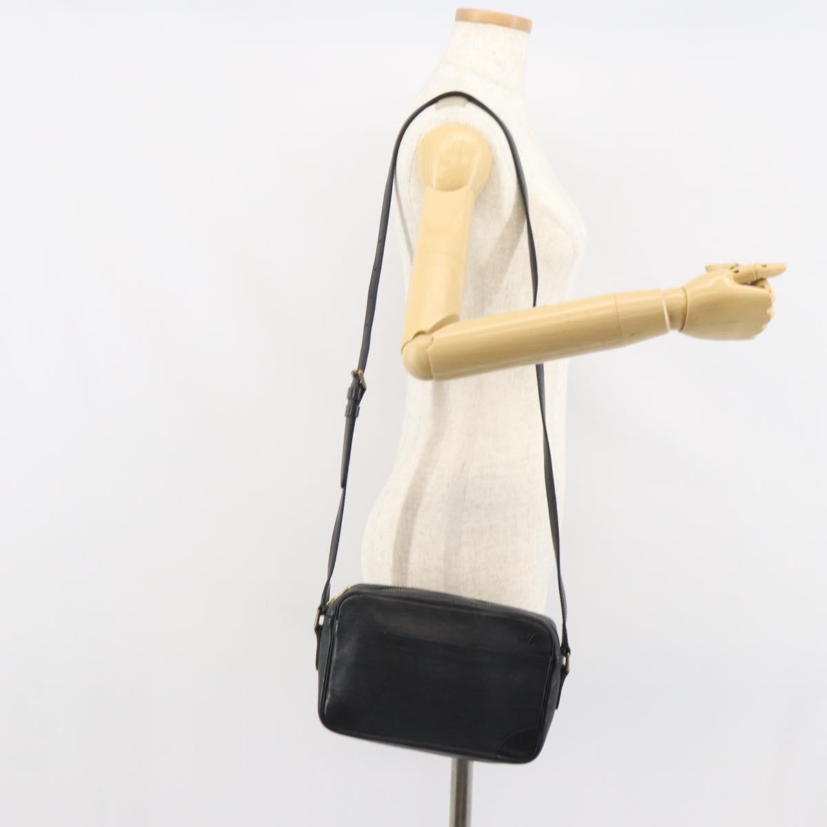 LOUIS VUITTON Epi Trocadero 23 Shoulder Bag Black M52302 LV Auth BA9777