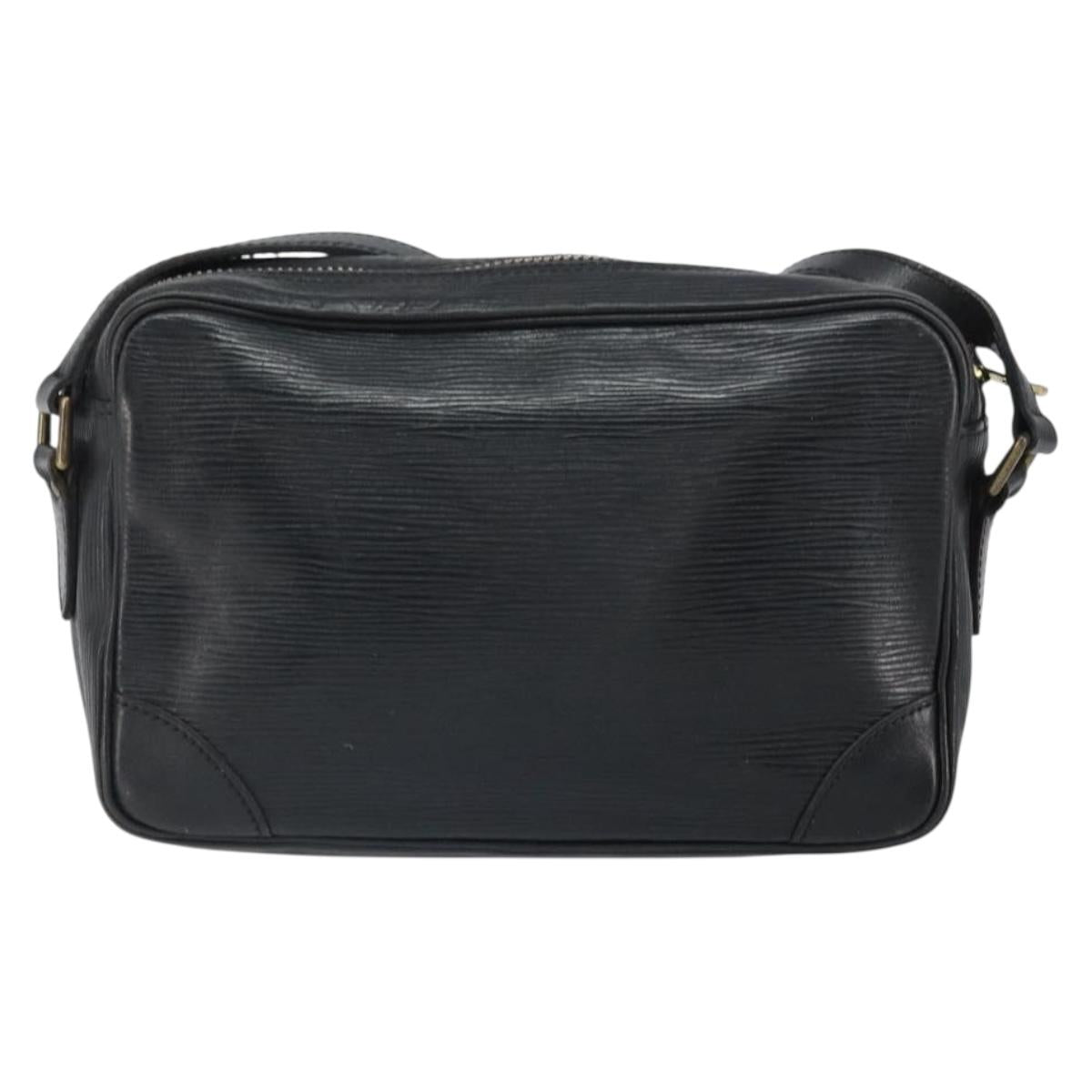 LOUIS VUITTON Epi Trocadero 23 Shoulder Bag Black M52302 LV Auth BA9777