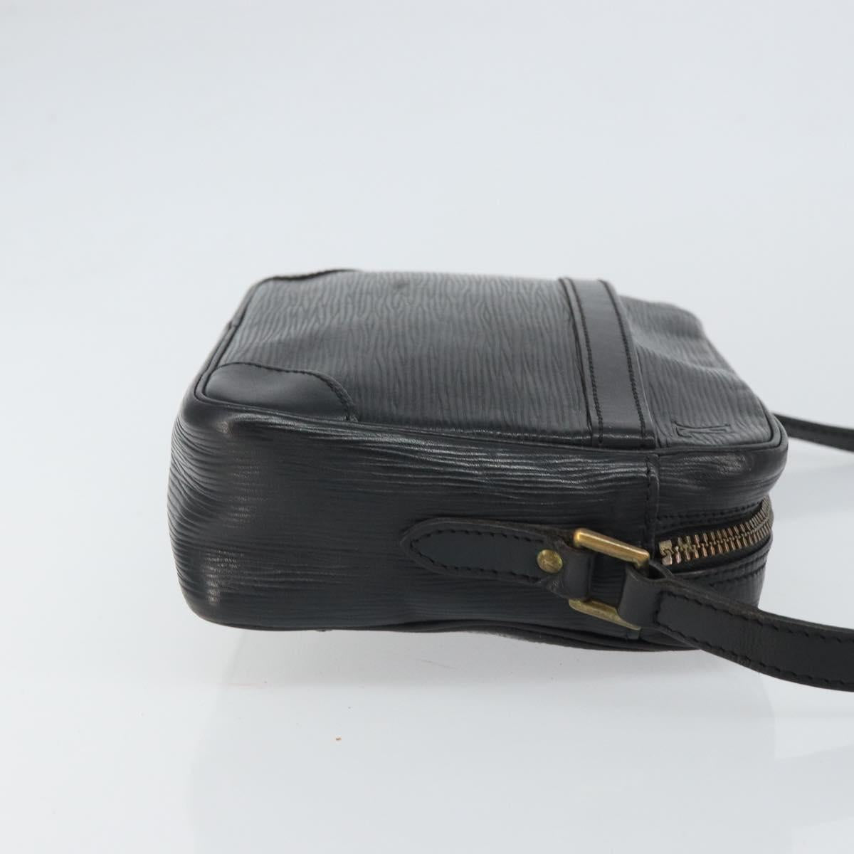 LOUIS VUITTON Epi Trocadero 23 Shoulder Bag Black M52302 LV Auth BA9777