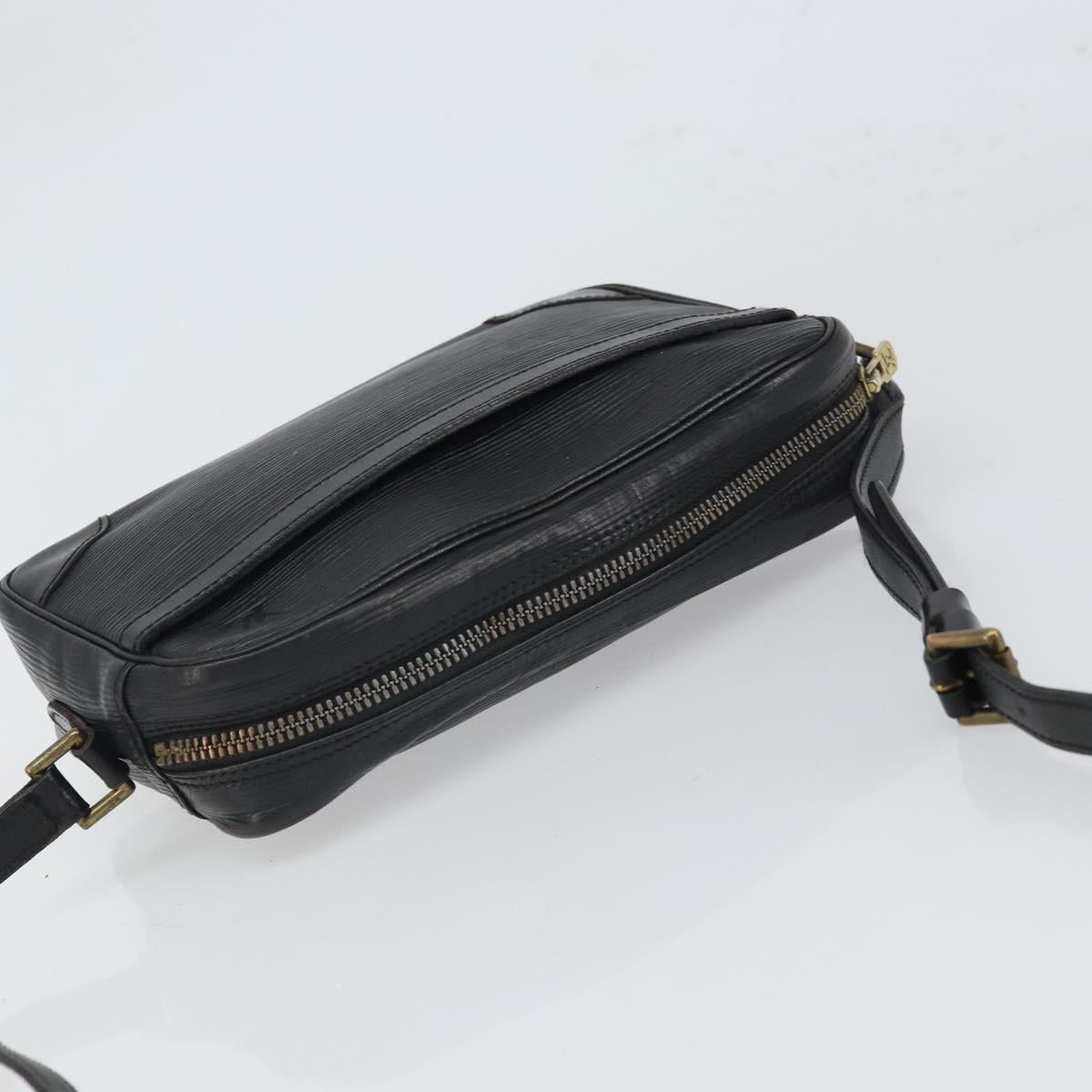 LOUIS VUITTON Epi Trocadero 23 Shoulder Bag Black M52302 LV Auth BA9777