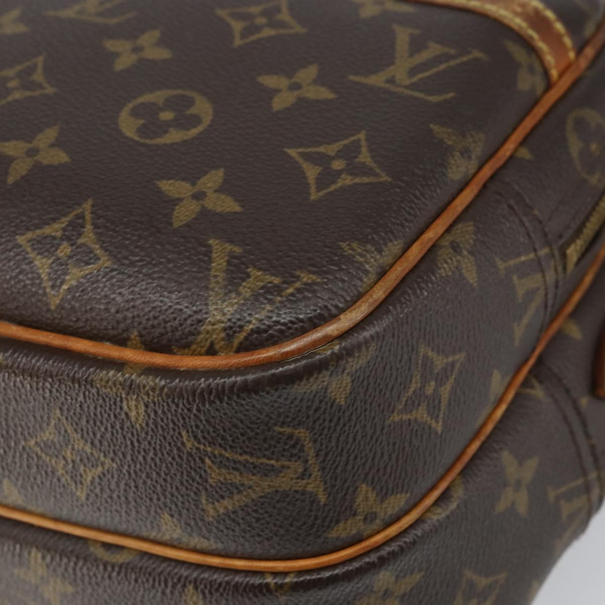 LOUIS VUITTON Monogram Reporter PM Shoulder Bag M45254 LV Auth BA9778
