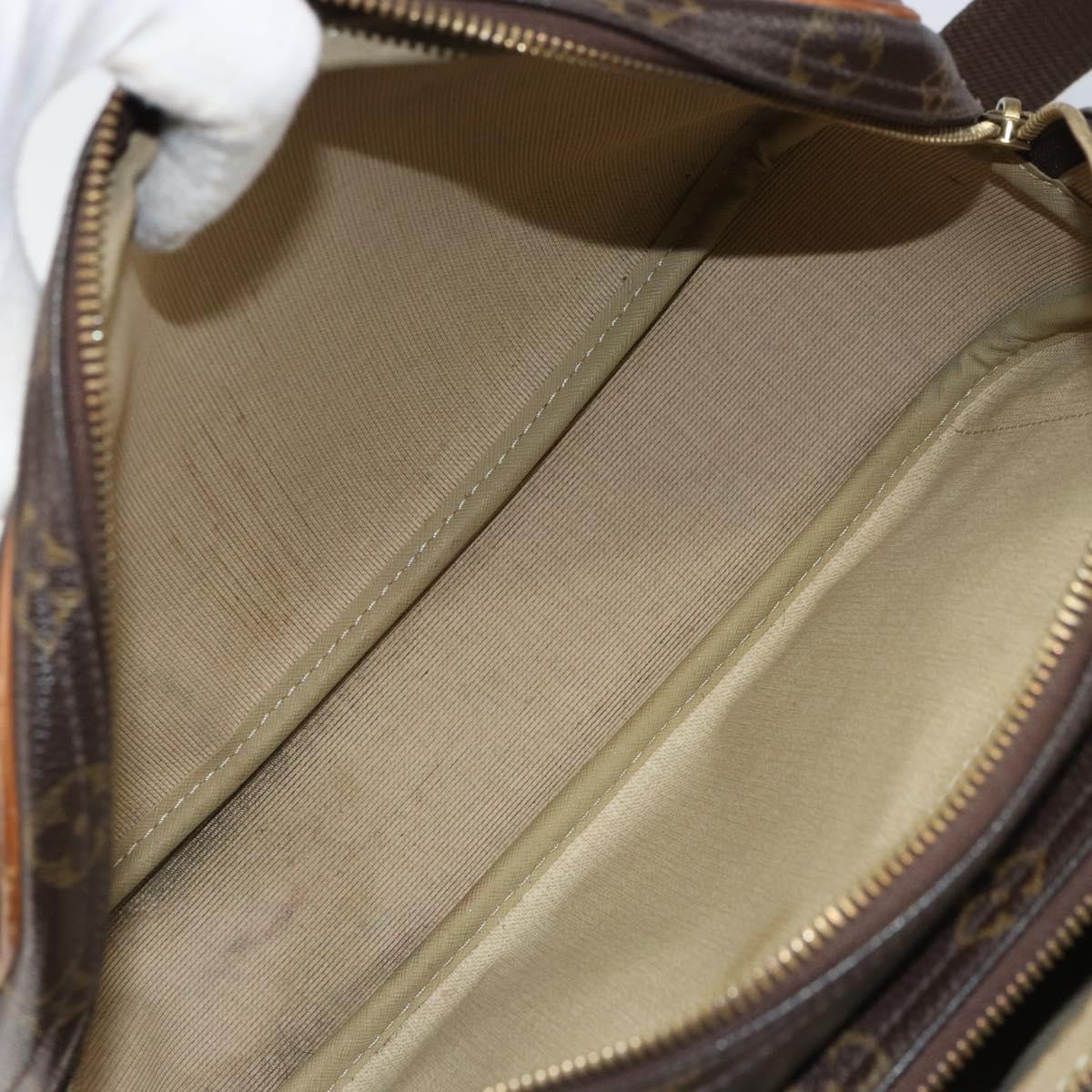 LOUIS VUITTON Monogram Reporter PM Shoulder Bag M45254 LV Auth BA9778