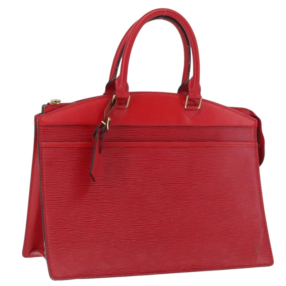 LOUIS VUITTON Epi Riviera Hand Bag Red M48187 LV Auth BA9783
