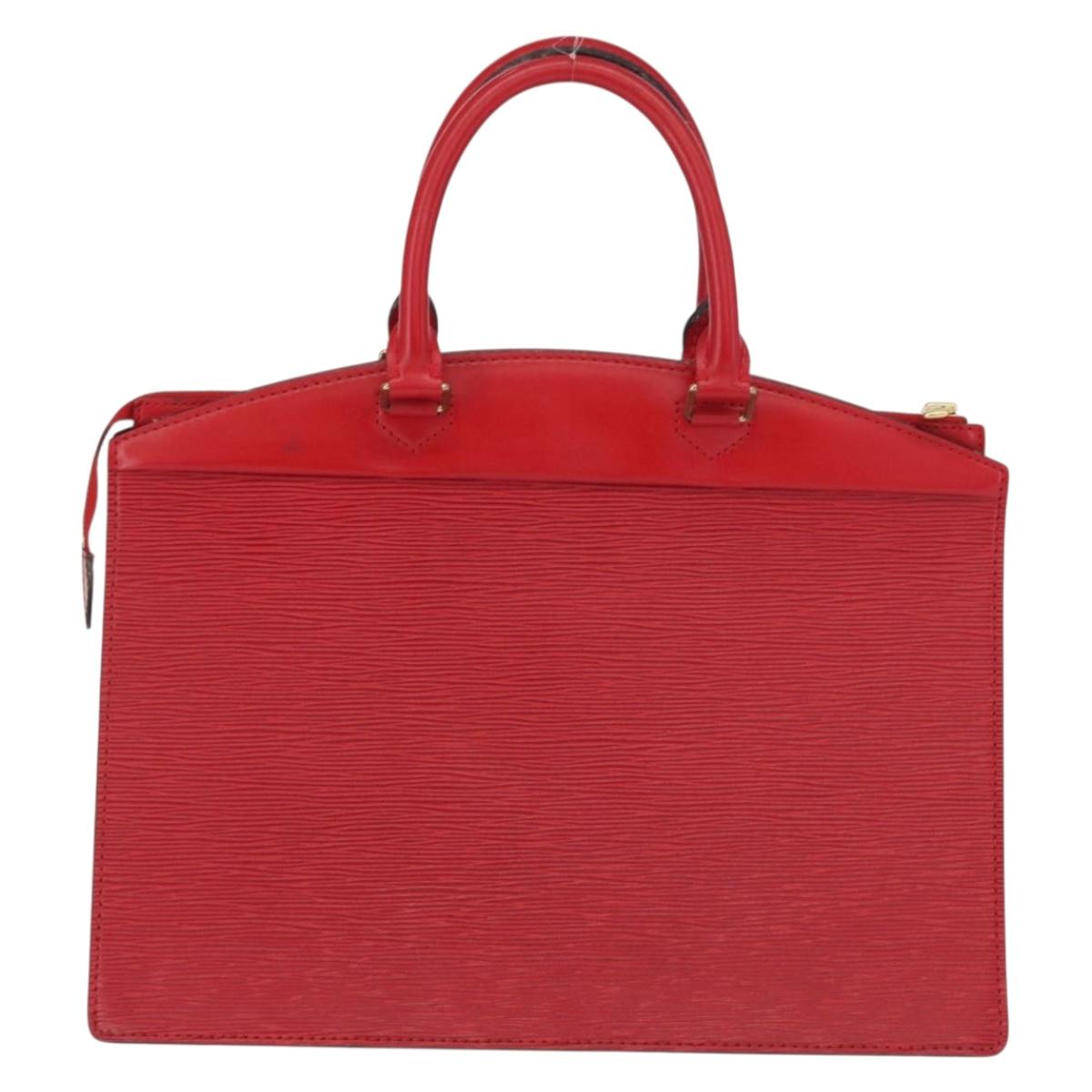 LOUIS VUITTON Epi Riviera Hand Bag Red M48187 LV Auth BA9783