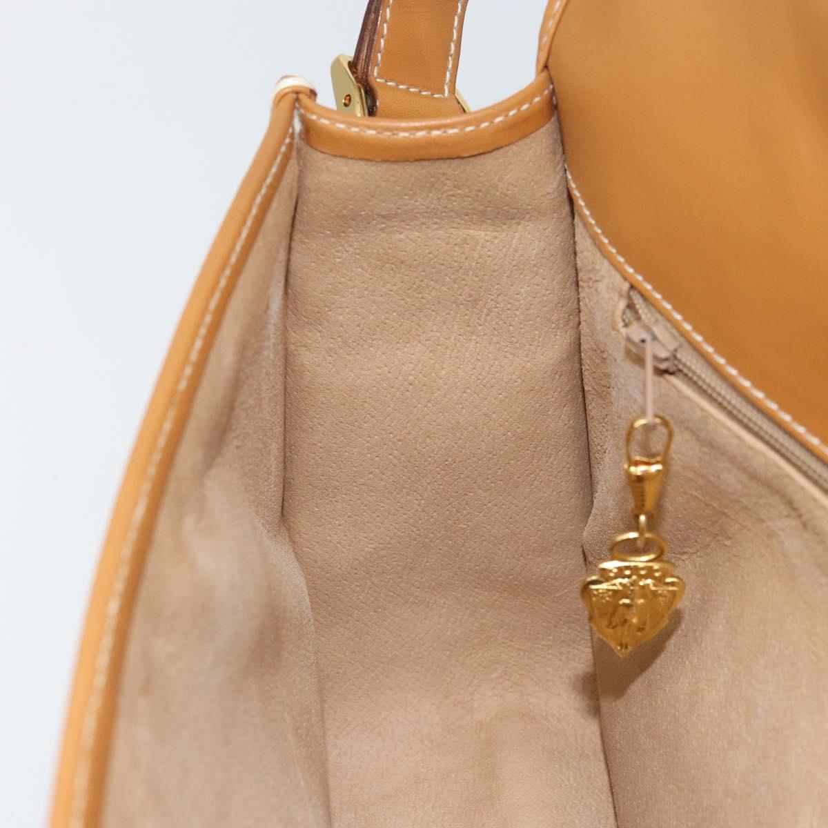GUCCI GG Supreme Web Sherry Line Bag PVC Beige Gold 001 113 0551 Auth BA9789