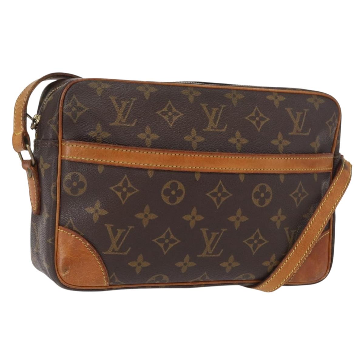 LOUIS VUITTON Monogram Trocadero 27 Shoulder Bag M51274 LV Auth BA9812