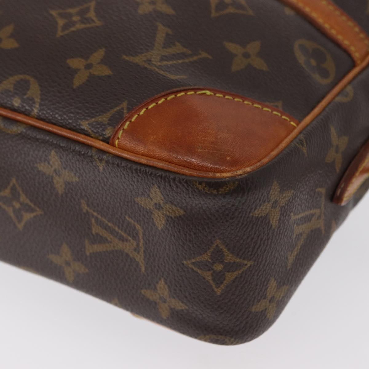 LOUIS VUITTON Monogram Trocadero 27 Shoulder Bag M51274 LV Auth BA9812