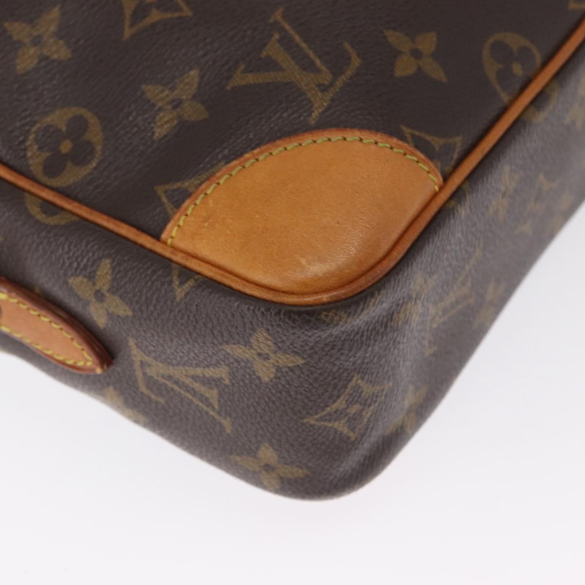 LOUIS VUITTON Monogram Trocadero 27 Shoulder Bag M51274 LV Auth BA9812