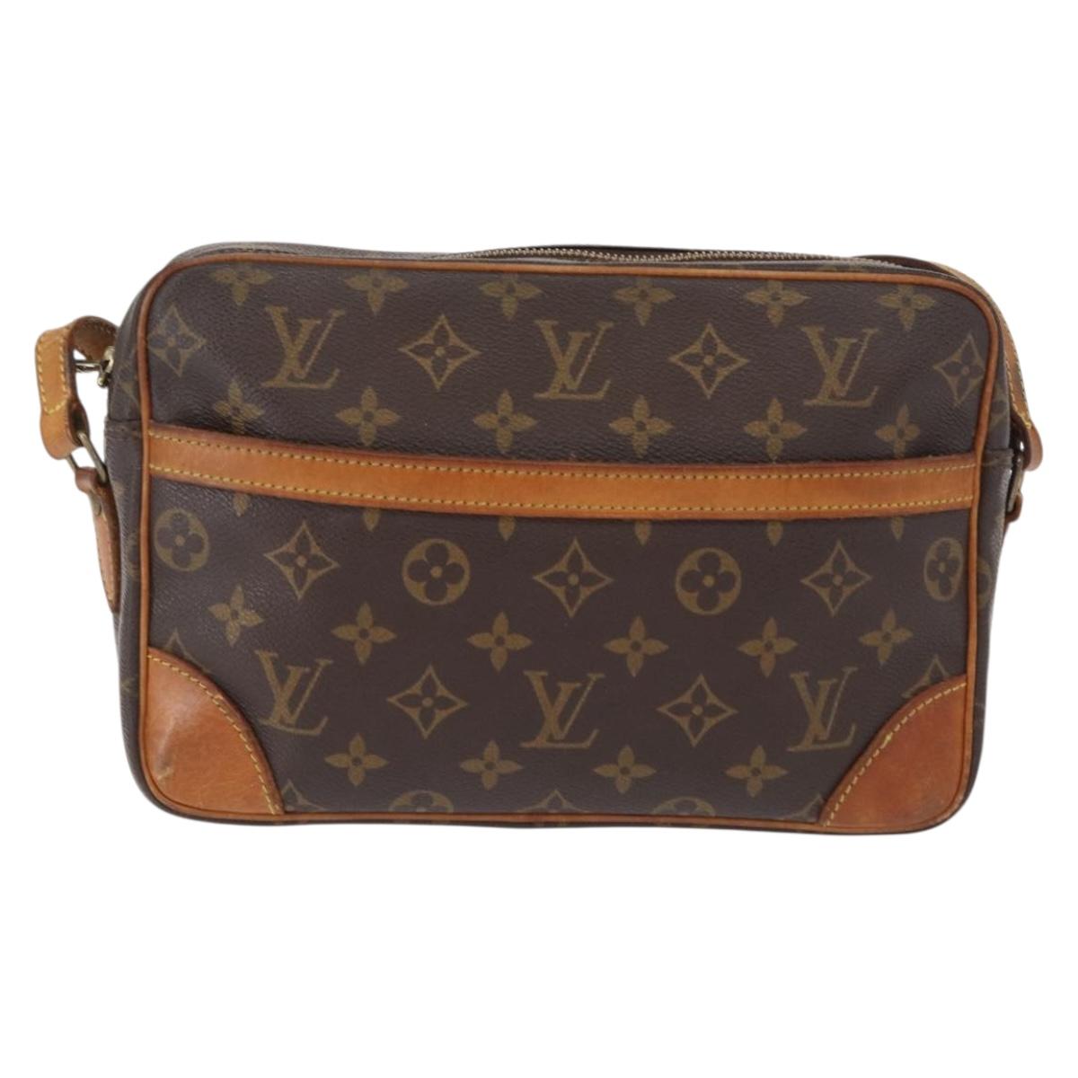 LOUIS VUITTON Monogram Trocadero 27 Shoulder Bag M51274 LV Auth BA9812